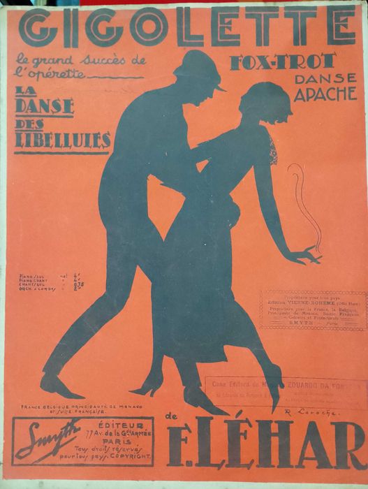 Partitura: "Gigolette" - F. Léhar