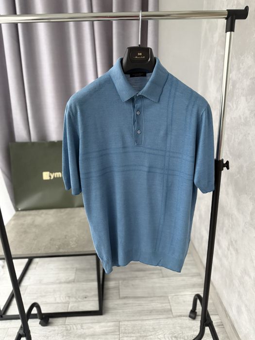 Шелковое поло Stefano Ricci