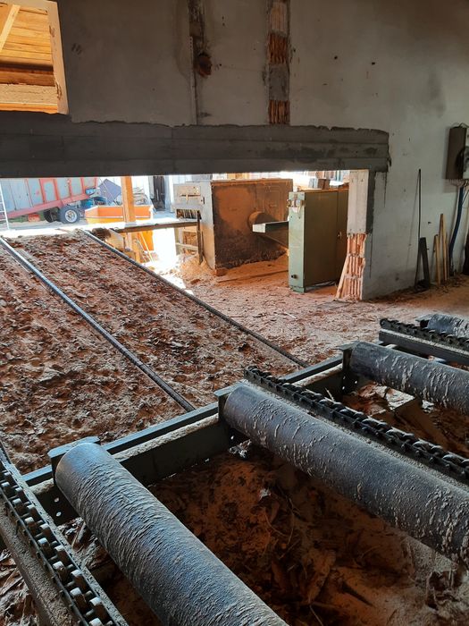 Linia do przecierania drewna średniowymiarowego