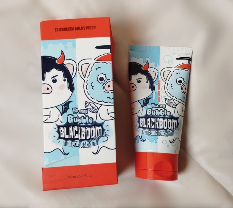 elizavecca hell-pore bubble blackboom pore pack