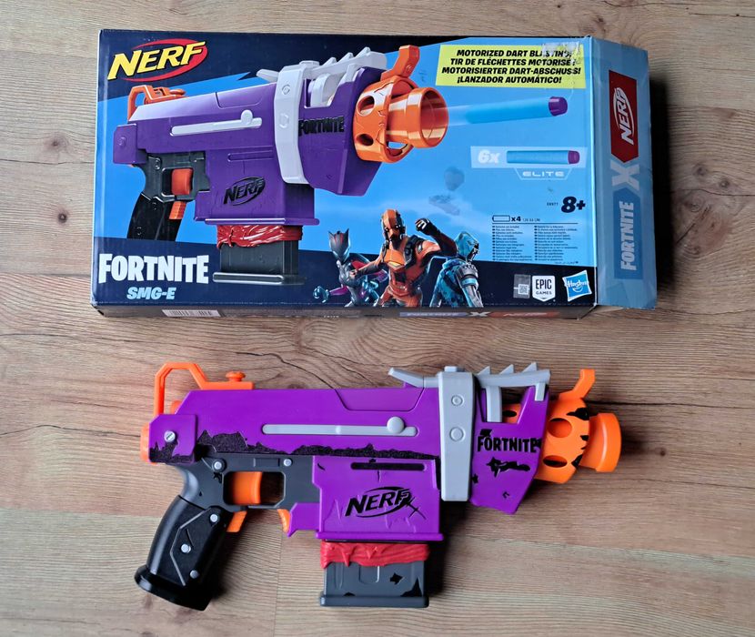 Pistolet NERF elektryczny + gratis