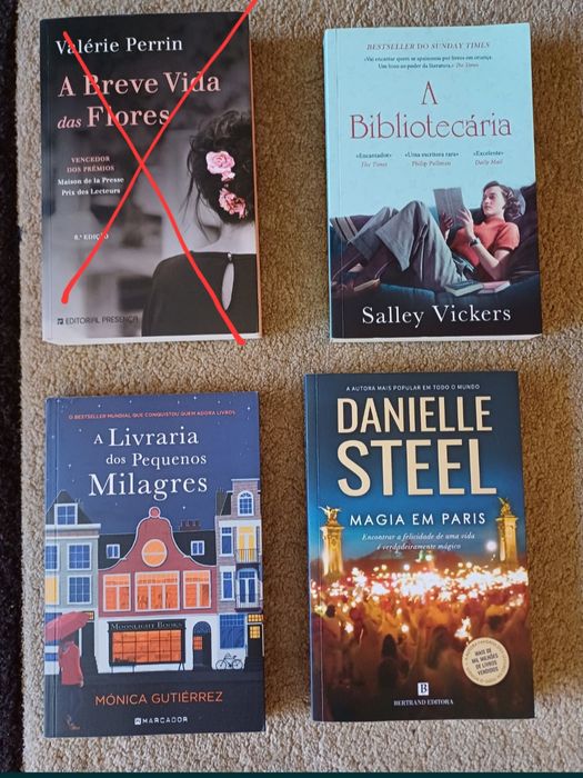 Livros de autores internacionais (a partir de 6€)