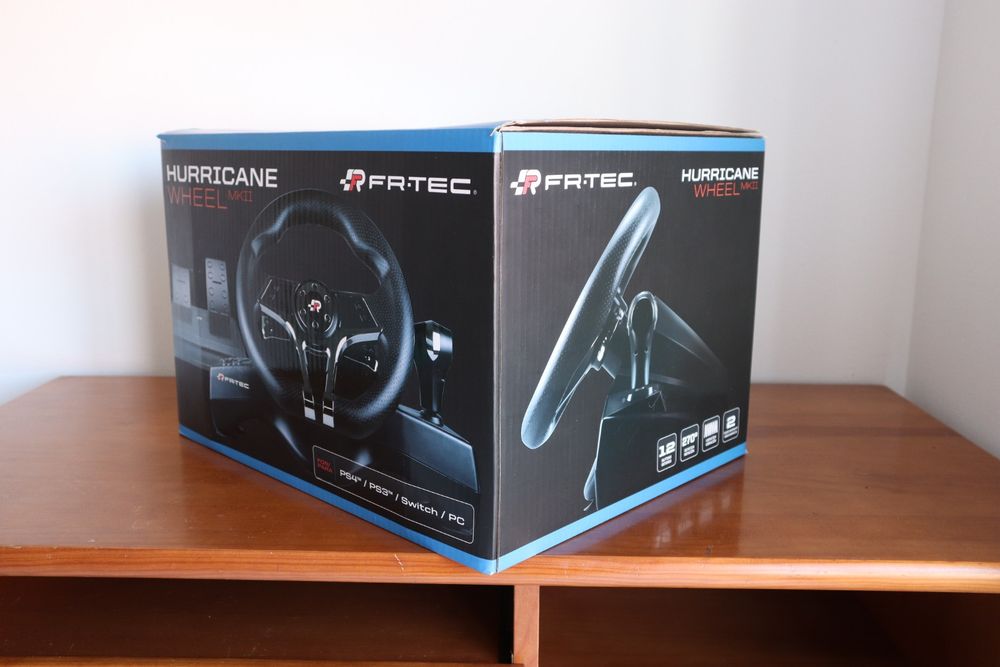 Volante FR-Tec Hurricane Wheel MKII (Como Novo!)