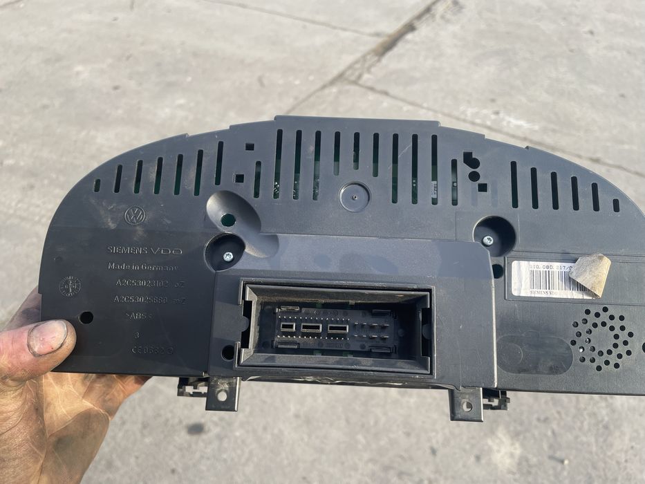 Приборка vag фольксваген