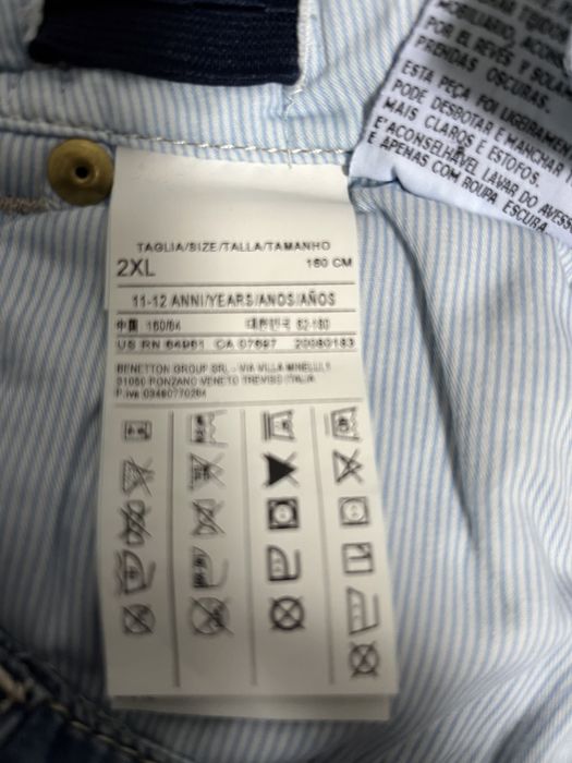 Krotkie spodenki Benetton 2XL stan idealny