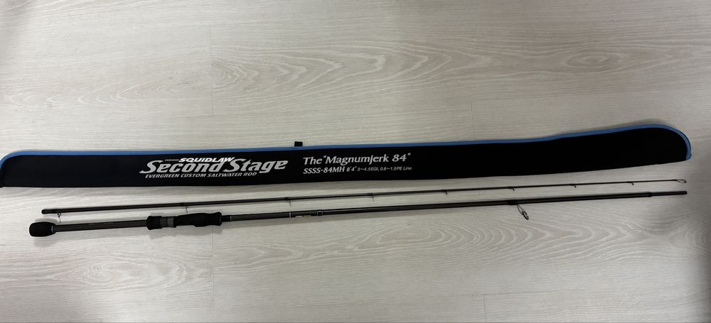 Спінінг Ever Green Poseidon Squidlaw Second Stage  84MH