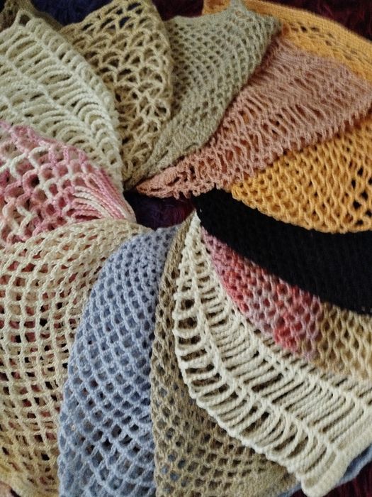 Шапочки  кроше гачком handmade