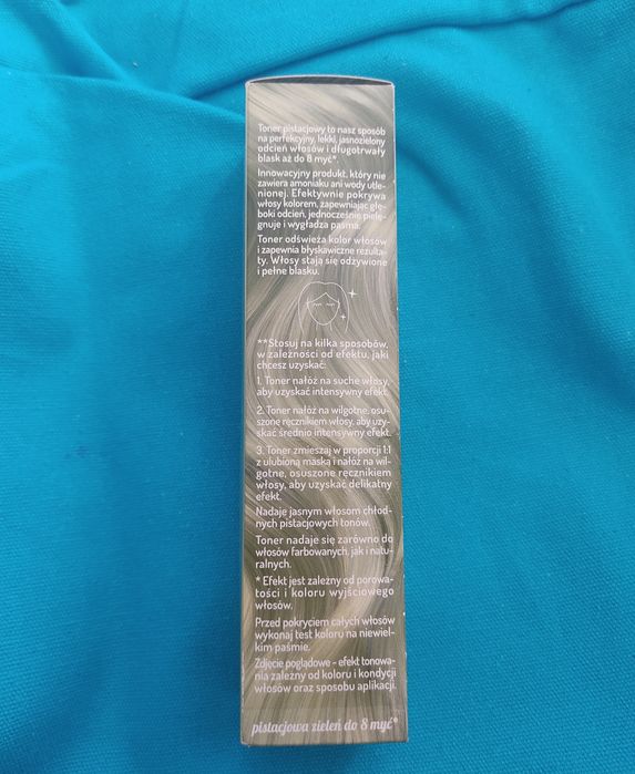 Toner do włosów Pistacjowy Onlybio.