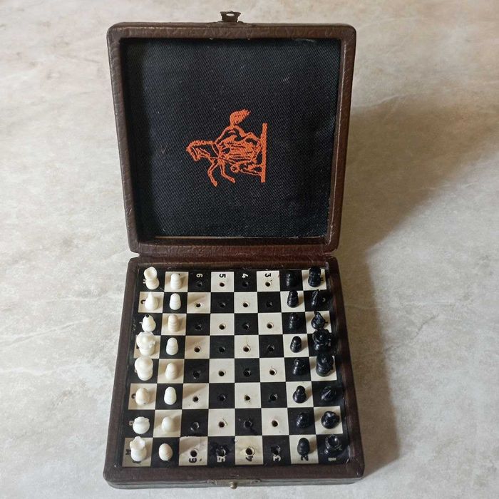 Шахматы дорожные СССР "Ленточмех", Ленинград, 50-е годы