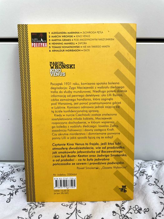 Kino Venus 2, Marcin Wroński KRYMINAŁ