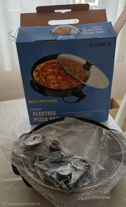 Máquina fazer pizzas e pão