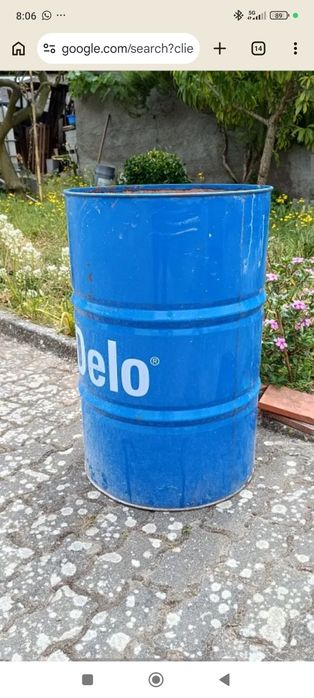 Óleo queimado dá-se