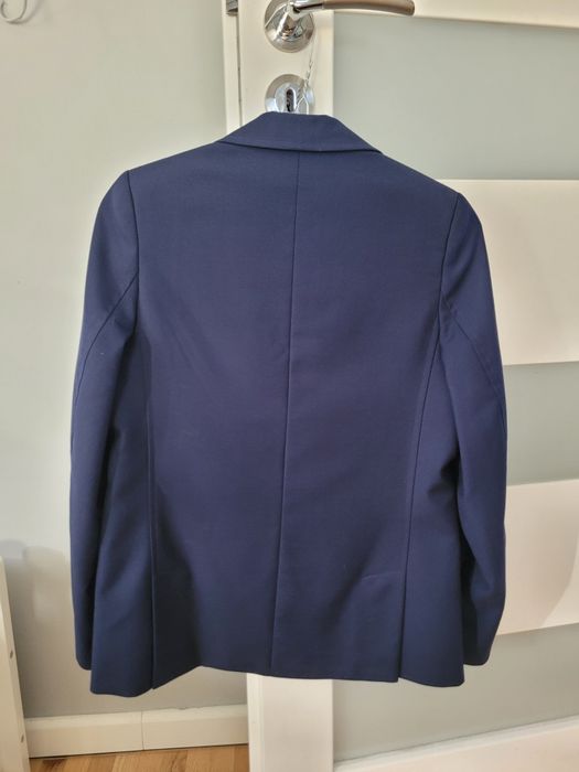 Jankes granatowy garnitur dla chłopca