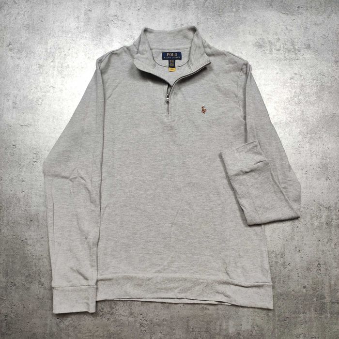 MĘSKA Bluza Elegancka PREMIUM Pętelka Sweter Bawełna Polo Ralph Lauren