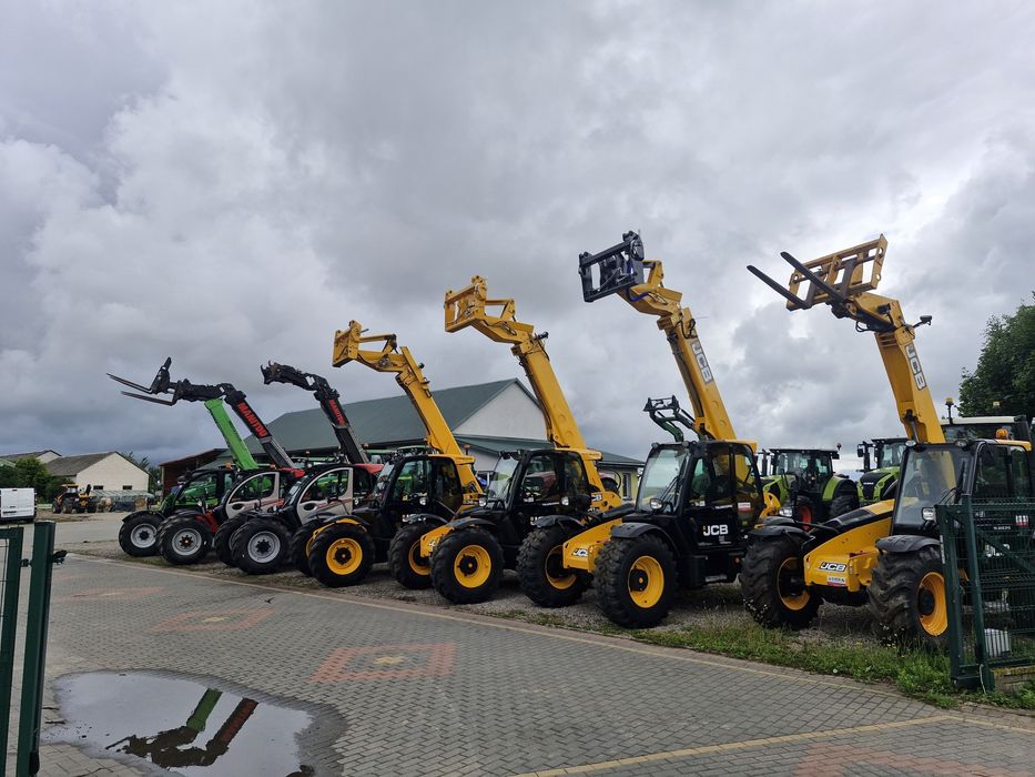 Ladowarka teleskopowa jcb 531-70 manitou 635-130 deutz fahr 35.7 caterpillar  merlo