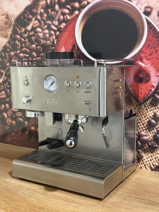 Kolbowy ekspres do kawy z mlynkiem SOLIS 1150 SWITZERLAND  gwarancja