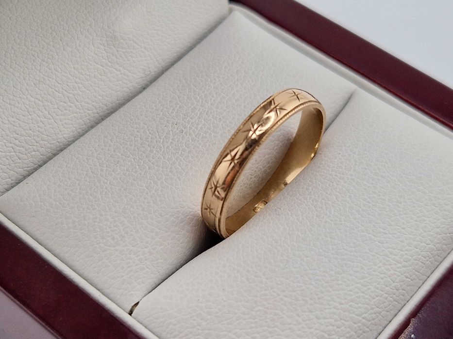 ZŁOTA OBRĄCZKA 2,20 G 14K 585 r.18 Wrocław Kiełczowska