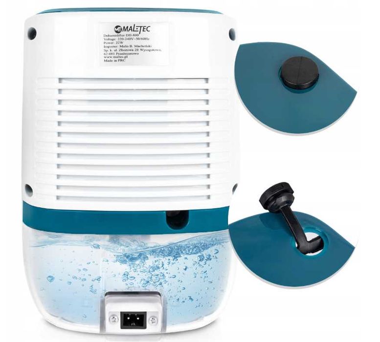 Wydajny Osuszacz Powietrza Pochłaniać Wilgoci Cichy Maltec - WYPRZEDAŻ