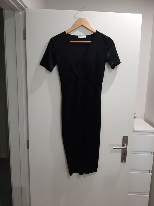 Vestido de veludo Zara