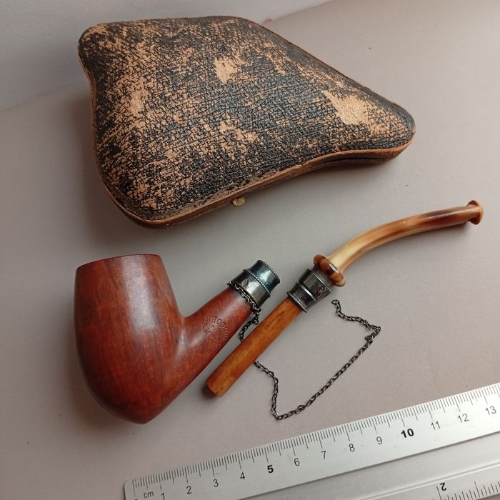 "CHOQUIN fils A Metz" cachimbo do século XIX