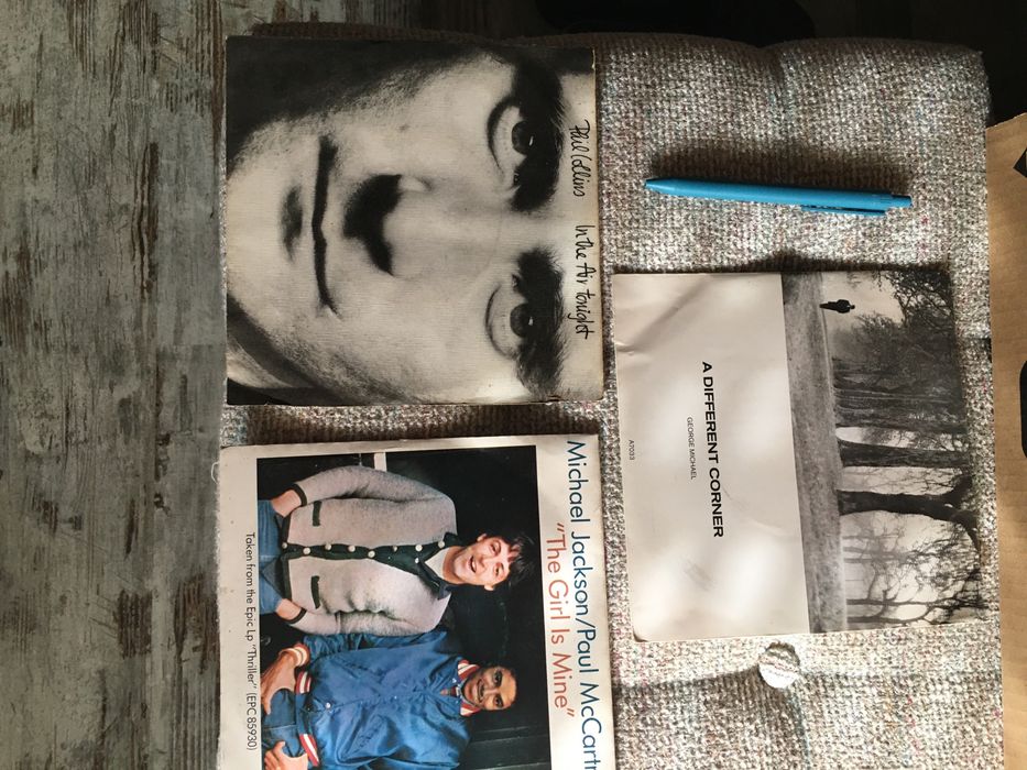 Discos Long Play e Singles em vinil c disc cleaner