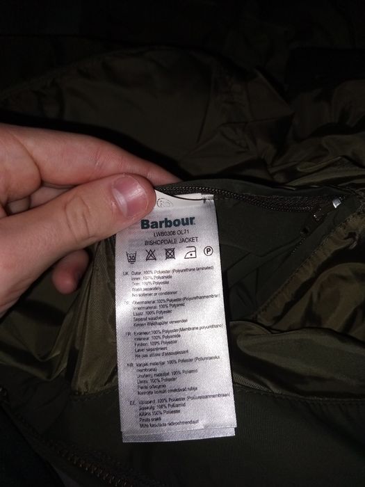 Курточка Barbour