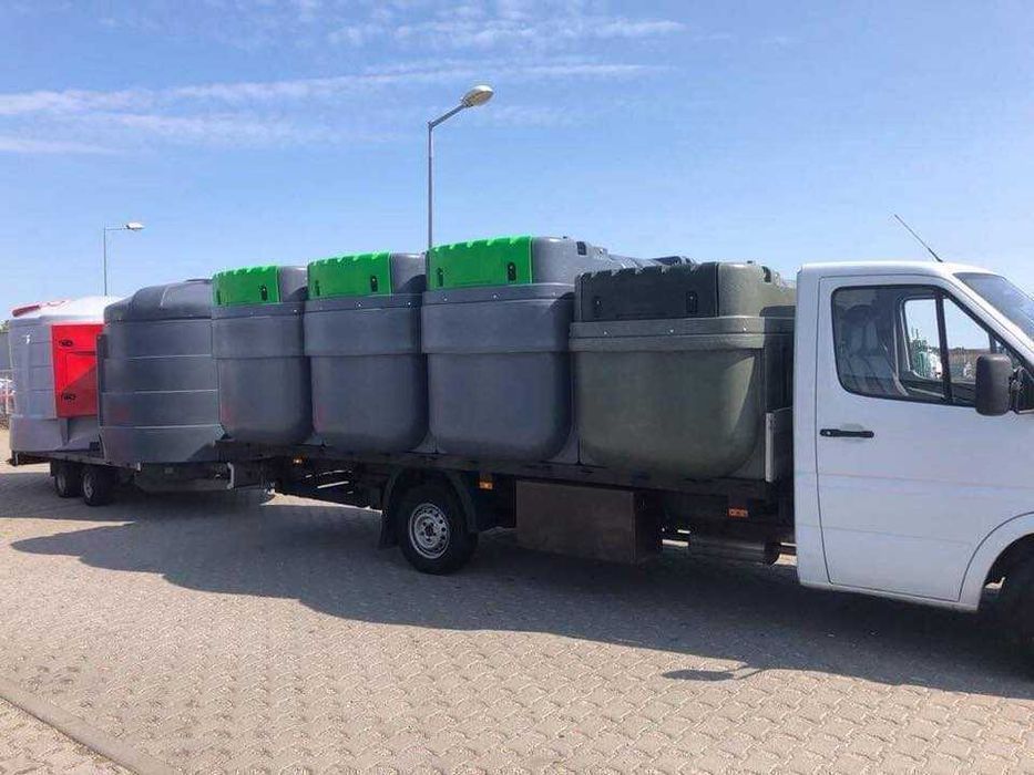 Zbiornik na olej napędowy paliwo ON 1000L 1500L 2000L 2500L 5000L