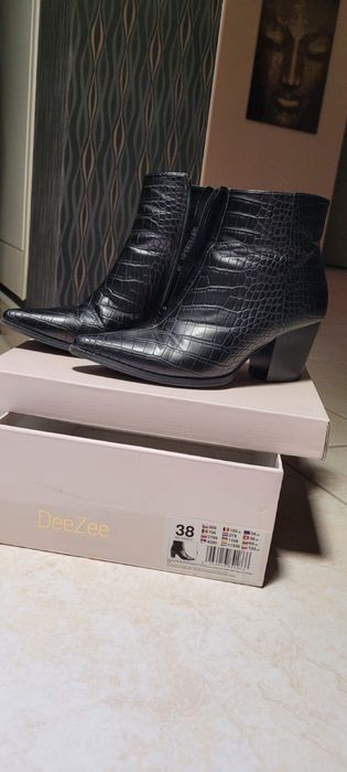 Botki skóra węża dee zee