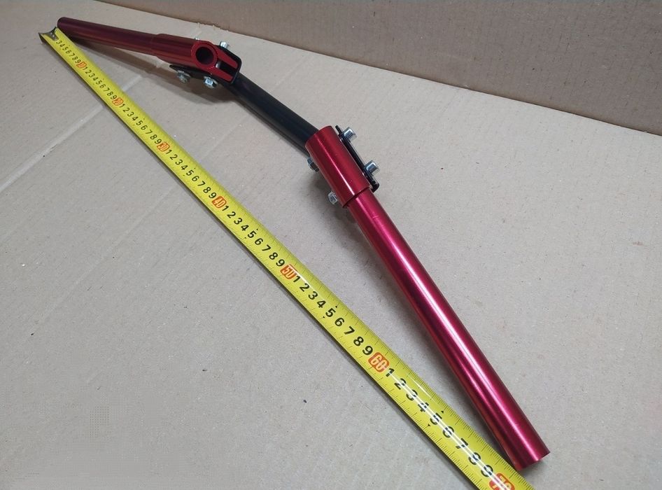 Кермо мото TUNING універсальне, кліпонове d22 "RIDE IT"