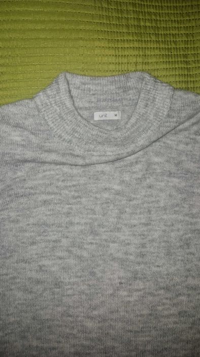 Vestido de Lã Cinzento Unit Tamanho M