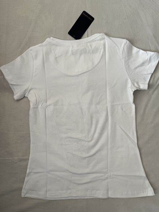 NOWA damska koszulka Louis Vuitton t-shirt LV L XL pies dog