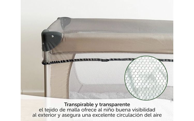 Rede mosqueteira para cama de viagem/berço de criança
