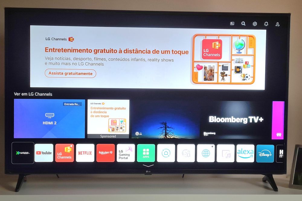 TV 4K LG Smart 55 polegadas