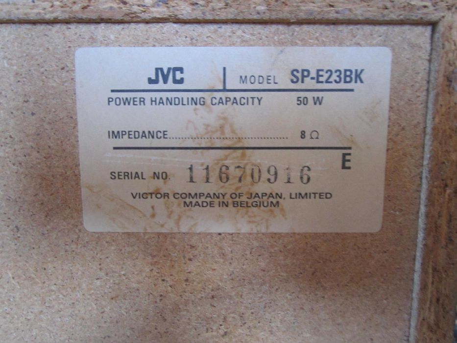Głośniki JVC SP-E23BK