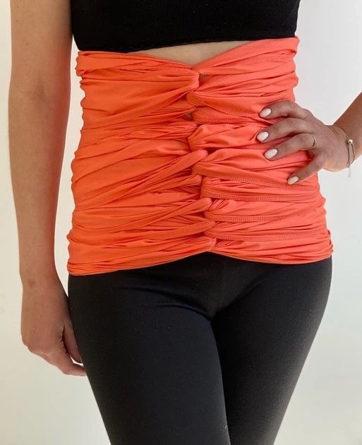 Бенкунг до і післяродовий пояс для вагітних 15 м  помаранчевий