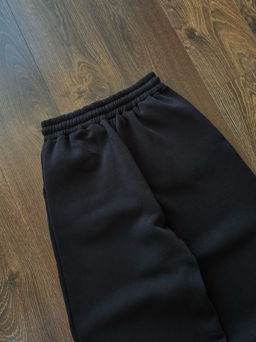 Широкі Штани Спортивні Парашути Утеплені З Флісом Sweatpants Baggy Fit Чорні Черные Спортивки Jaded London Skater Flared Фларед Широкие Y2K SK8