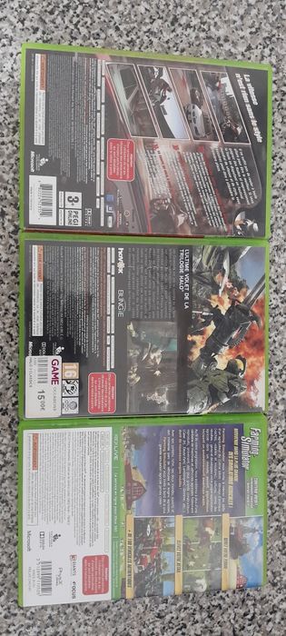 Farming simulator/Project gotham racing 4/Halo 3 Xbox 360