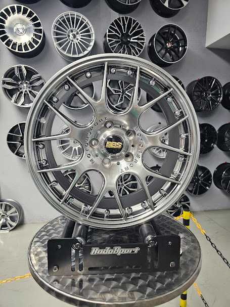 Jantes look BBS CH-R em 18 | 5x112 e 5x120 Hyper black