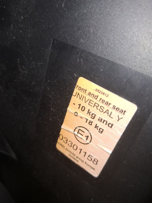 Cadeira Auto Bebé