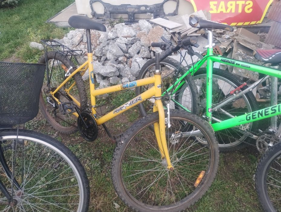 4 rowery na sprzedaż