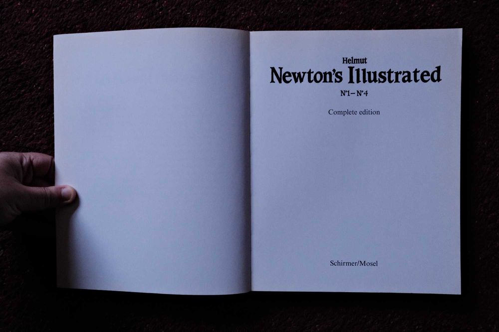 'Helmut Newton's Illustrated Nº 1 – Nº 4 | Complete Edition' (2000)