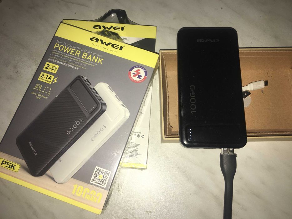 лучший подарок power bank повер банк 10000 мАЧ новый, качество ДЁШЕВО