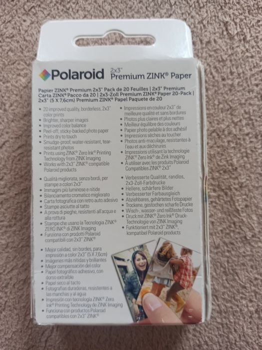 Wkłady do Polaroida plus gratis