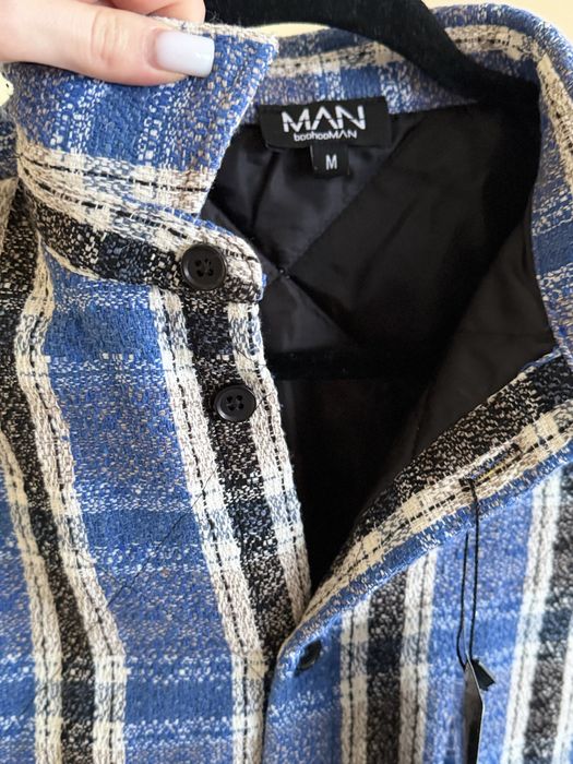 Kurtka koszulowa BoohooMAN, rozmiar M, Nowa z metką