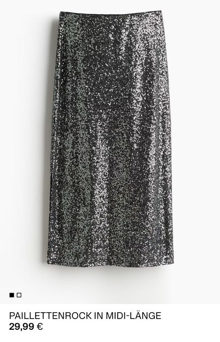 Спідниця в паєтку h&m