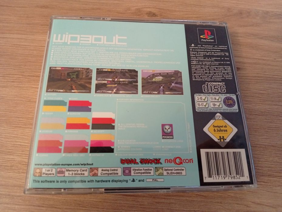 Wip3out ps1 PlayStation 1
