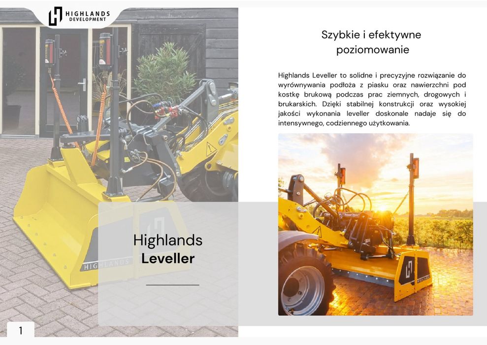 Łata leveler profiler plant Highlands 2d optimas probst jazon leica