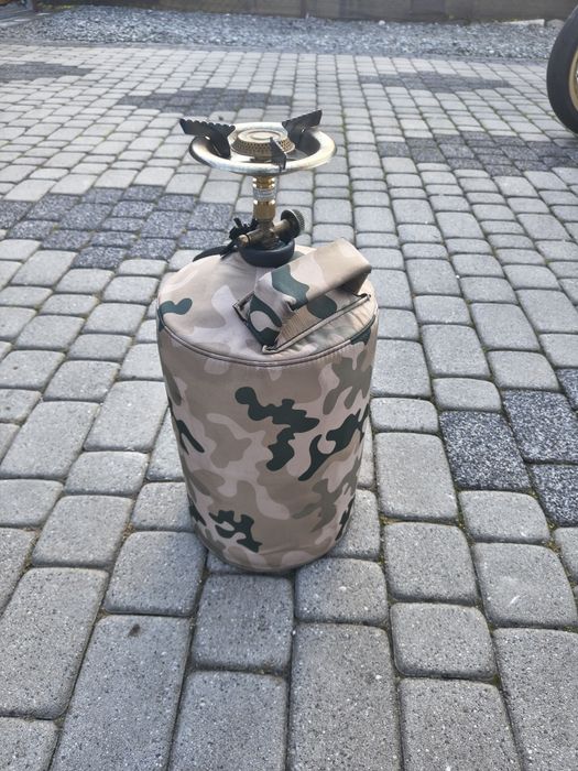 Butla z gazem. Kuchenka