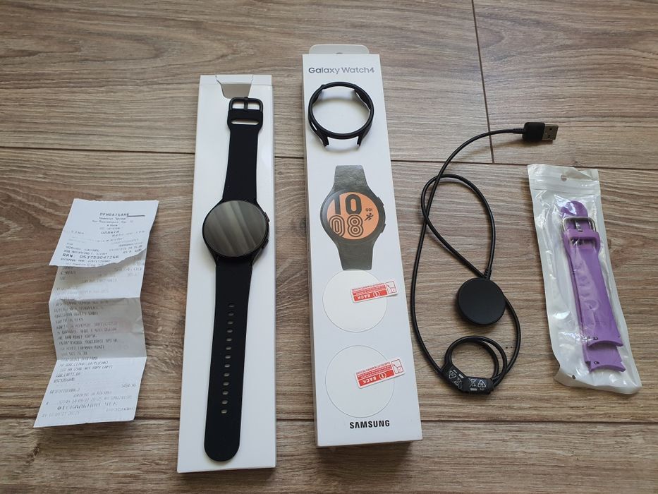 Samsung Galaxy Watch 4, 44 mm Black (SM-R870).
