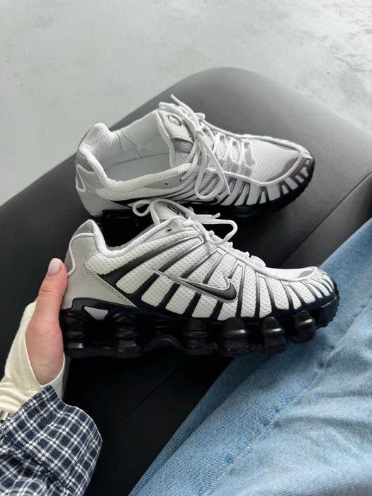 !SALE! Nike Shox TL Black/White 36 37 38 39 40 41 42 43 44 45 найк шокс тл